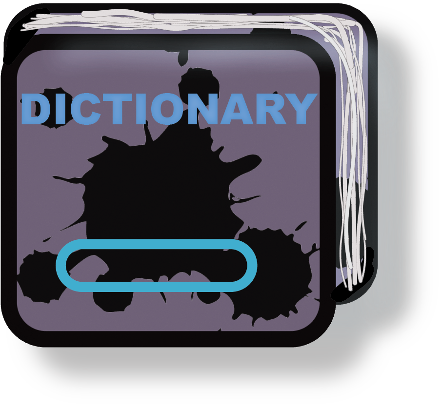 Dictionary icon design b